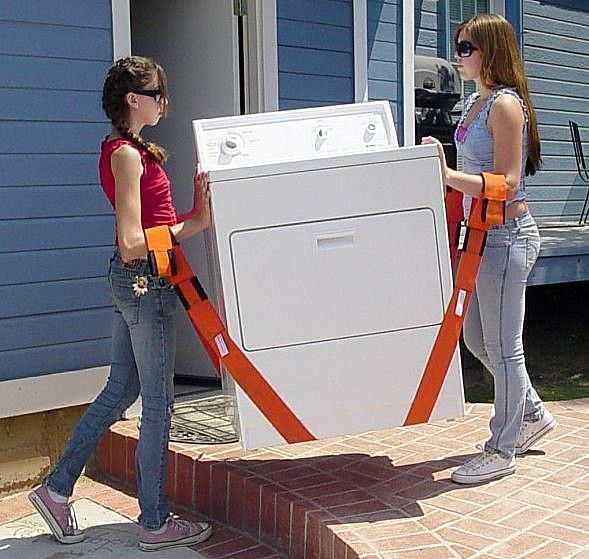 How to Move a Washer and Dryer by Yourself